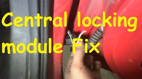 Corsa Central Locking Problems