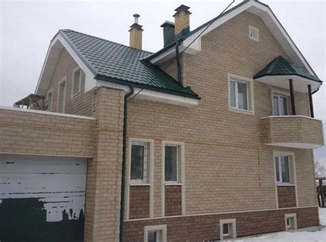 Отделочный материал для фасада дома: Обшивка и облицовка фасада дома ...