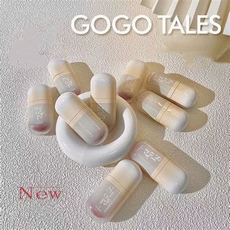 Gogo Tales Powder Yarn Out Of Focus Milk Cream Lip Mud Nude Color Parity Lip Glaze Light