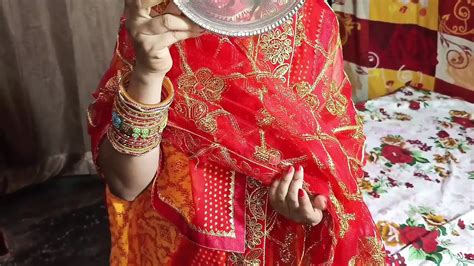 Desi Married Bhabhi Karwa Chauth Puja With Dever Clear Hindi Audio Nude Porn XHamster