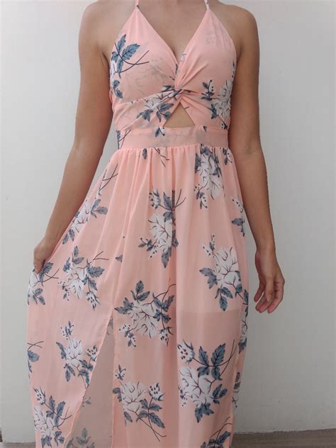 Maxi Vestido Largo Fiesta Casual Playa Verano 2018 Mujer 79900 En