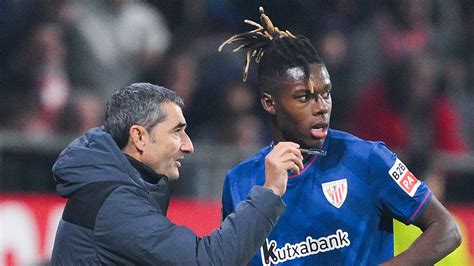 athletic club manager reveals important update  nico williams