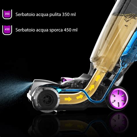 JIMMY HW8 Pro - Scopa Elettrica Lavapavimenti 300W 15 kPa