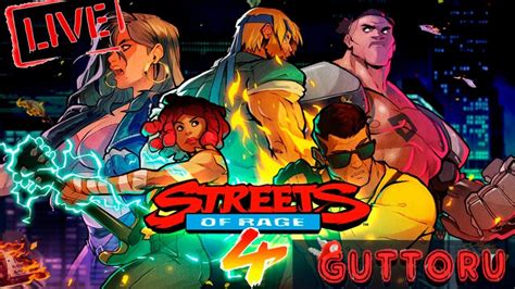 IN LIVE Street Of Rage 4 Melhor Jogo De Beat Em Up Briga De Rua