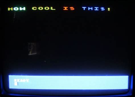 Atari Raster Scan Atari 65xe