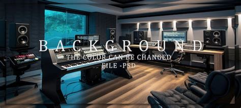 Professional Music Production Studio Setup Premium Ai Generated Psd