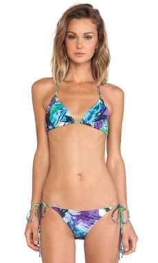 Rachel Pally Ibiza Bikini Top In Watercolor Revolve