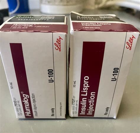 Humalog Insulin Lispro Injection 100 IU Ml Packaging Type Vial At