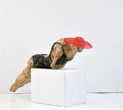 Metal Art Sculpture Nude Woman Sculpture With Swimsuit Wire Etsy