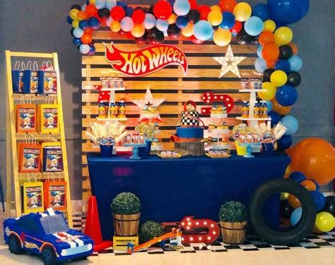 Mejores Im Genes De Cumple Sabti Santi A Os En Fiesta De Hot Wheels Cumplea Os De