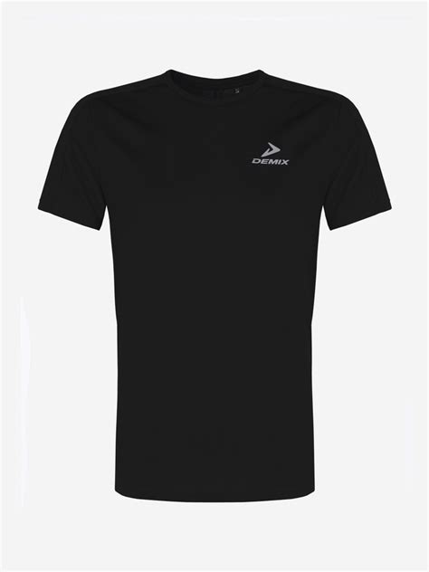 Футболка спортивная мужская Demix черный цвет — купить за 31.5 руб в ...