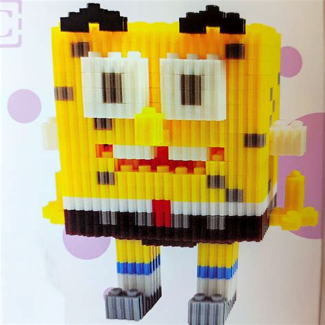 Мини 3Д-Конструктор "Губка Боб" 768 деталей - купить с доставкой по ...