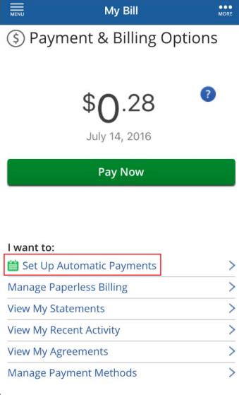 Adding EasyPay From the Cox App