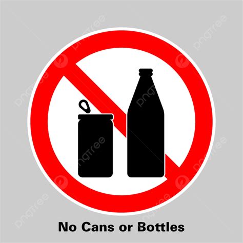 Bottles And Cans Vector Hd Png Images No Cans Or Bottles Isolated