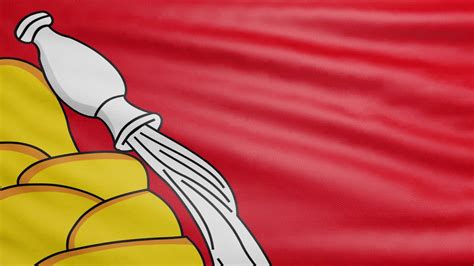 Флаг Воронежской области. Флаги субъектов РФ 12. Зацикленное видео ...