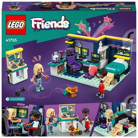 Lego 41755 Friends Novas Room Gaming Bedroom Set Smyths Toys Uk