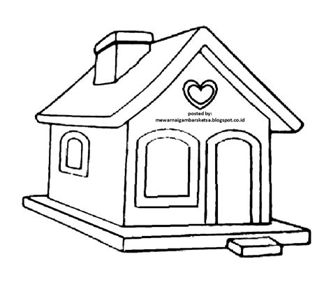 Gambar Rumah Adat Kartun Hitam Putih - RumahModern.eu.org