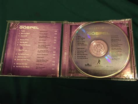 The Best of Gospel Christian Music Collection Original Artists & Recordings 2002 Audio CD ...