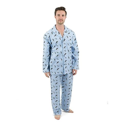 Leveret Leveret Mens Pajamas Flannel Pjs 2 Piece Christmas Pajama Set