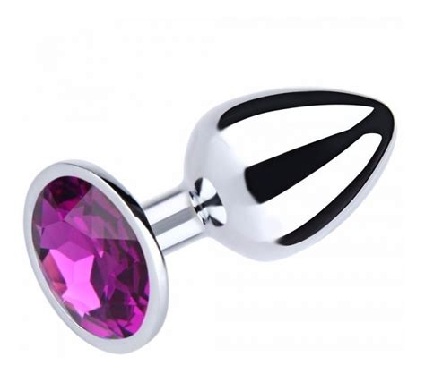 Plug Anal Em Metal Pedra Do Amor Pronta Entrega Mercado Livre