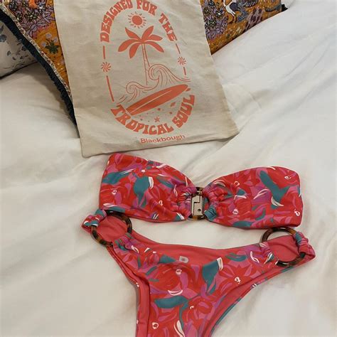 BLACKBOUGH KAILA BIKINI In Tropical Tango Brand Depop