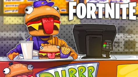 Fortnite Durr Burger Skin Drawing Welcome To Durr Burger Fortnite