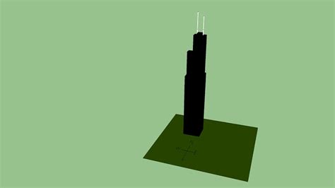 Willis Tower 3d Model