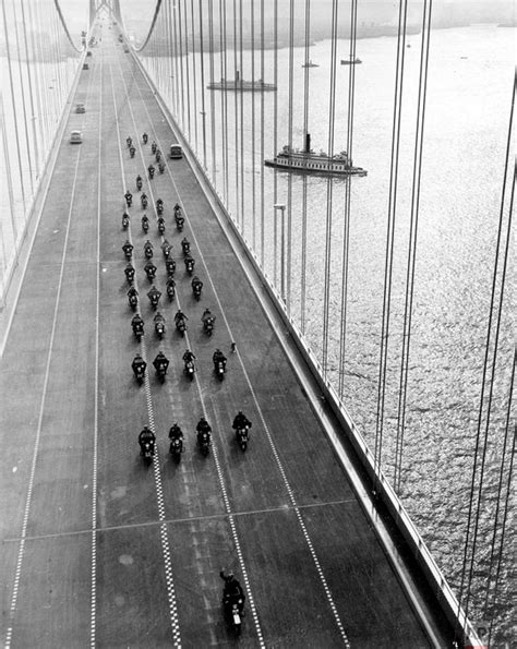 The San Francisco-Oakland Bay Bridge is opened to traffic in 1936 by F ...