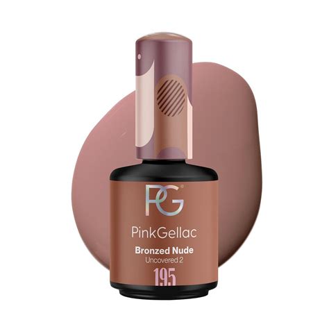 Amazon Pink Gellac 195 Bronzed Nude UV LED Gel Polish Beauty Personal Care