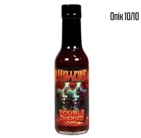Гострий соус Double Doomed Hot Sauce з екстрактом капсаїцину 16 мільйонних SHU HotSauce in ua