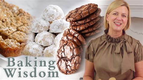 Anna Olson Makes 3 Types Of Holiday Cookies Baking Wisdom YouTube