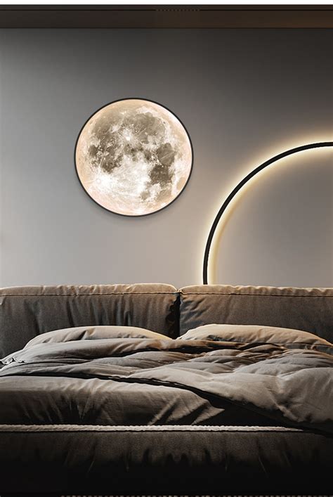 Large Moon Wall Light Decoración De Unas Decoraciones De Casa