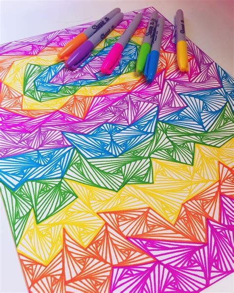 Drawing Ideas Easy Colorful Photos Patterns Draw Simple Sun Designs