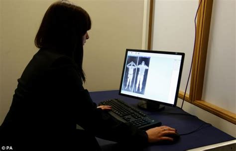 How Airport Passengers Will Have Naked Photos Taken By Human X Ray Machine Daily Mail Online