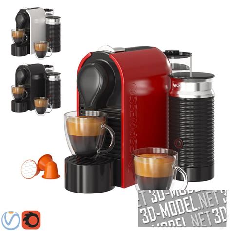 3D модель – Кофемашина Capsular Nespresso Krups