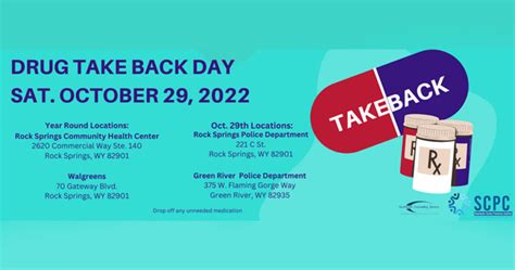 Safely Dispose Of Unwanted Prescriptions On Drug Take Back Day