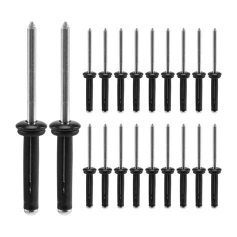 20 Pcs Tri-Grip Rivet with 20 O Rings Long Grip Tri-Fold Tri Bulb for