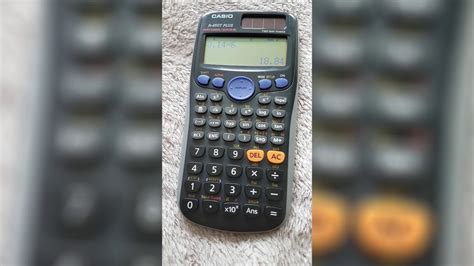 Using Pi With A Casio Fx Gt Plus Calculator Youtube