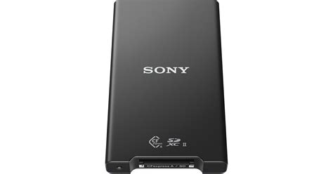 Sony Mrw G Cfexpress Type A Sd Memory Card Reader Mrwg B H