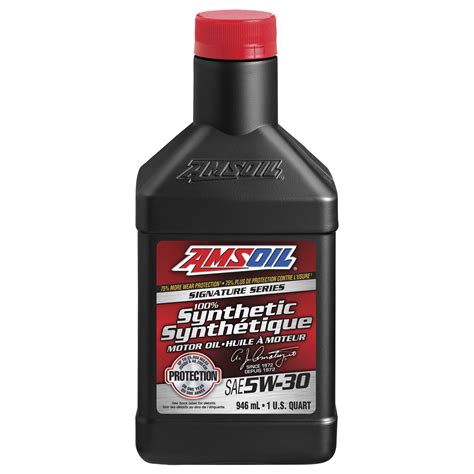 AMSOIL Signature Series 5W-30 100% Synthetic Motor Oil | ASL - AMSOIL ...