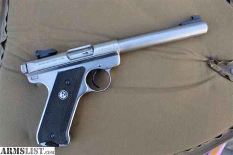 ARMSLIST For Sale Ruger MK II Government Target Stainless