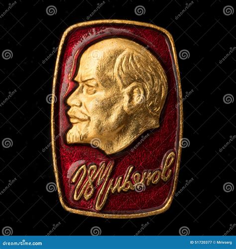 Face Of Lenin On Russian Flag Royalty-Free Stock Image | CartoonDealer ...