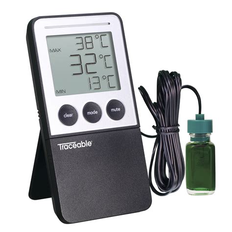 Traceable Fridge Freezer Digital Thermometer With Bottle Probe