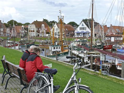 Krummh Rn Greetsiel Hafen Greetsiel Ostfriesland Nordsee