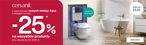 Cersanit promocja | Komfort