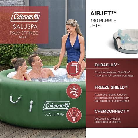 Coleman Saluspa Inflatable Hot Tub Spa Review