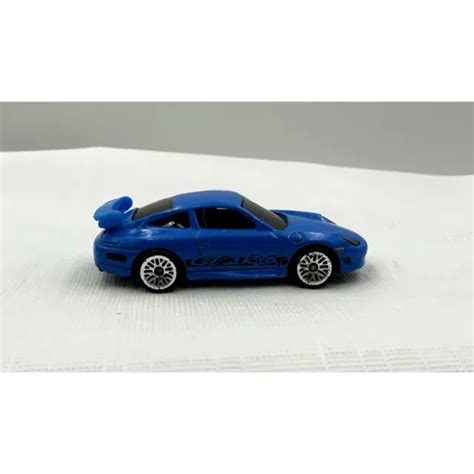 Hot Wheels Fast Furious Porsche Gt Cup Bleu Moul Sous Pression Eur Picclick Fr