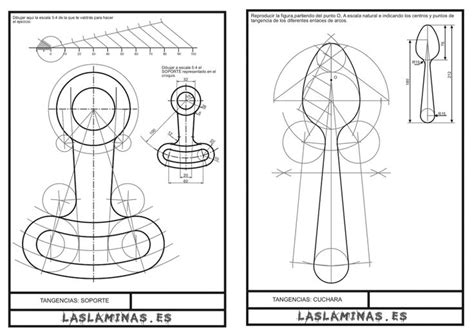 Láminas con planteamientos y soluciones de ejercicios de enlaces