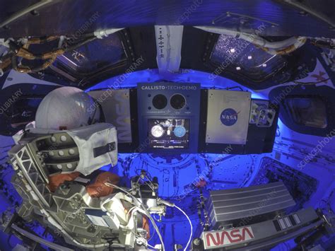 Interior of Orion capsule - Stock Image - C057/0216 - Science Photo Library