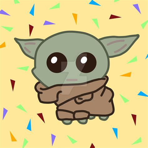 #DATutorialGrogu Yippee Baby Yoda by Zebracorn-chan on DeviantArt